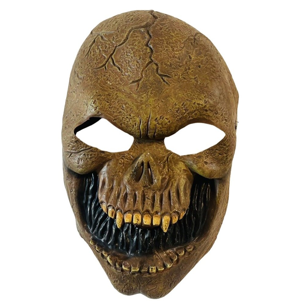 Face Mask Latex Adult Skeleton Teeth
